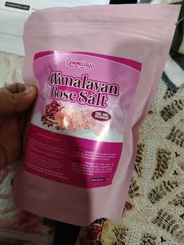 Product Review of Ummialya Set Rendaman Himalayan Rose Salt Garam Himalaya Rendaman Bersalin Maternity Feminine Care from N**z 3