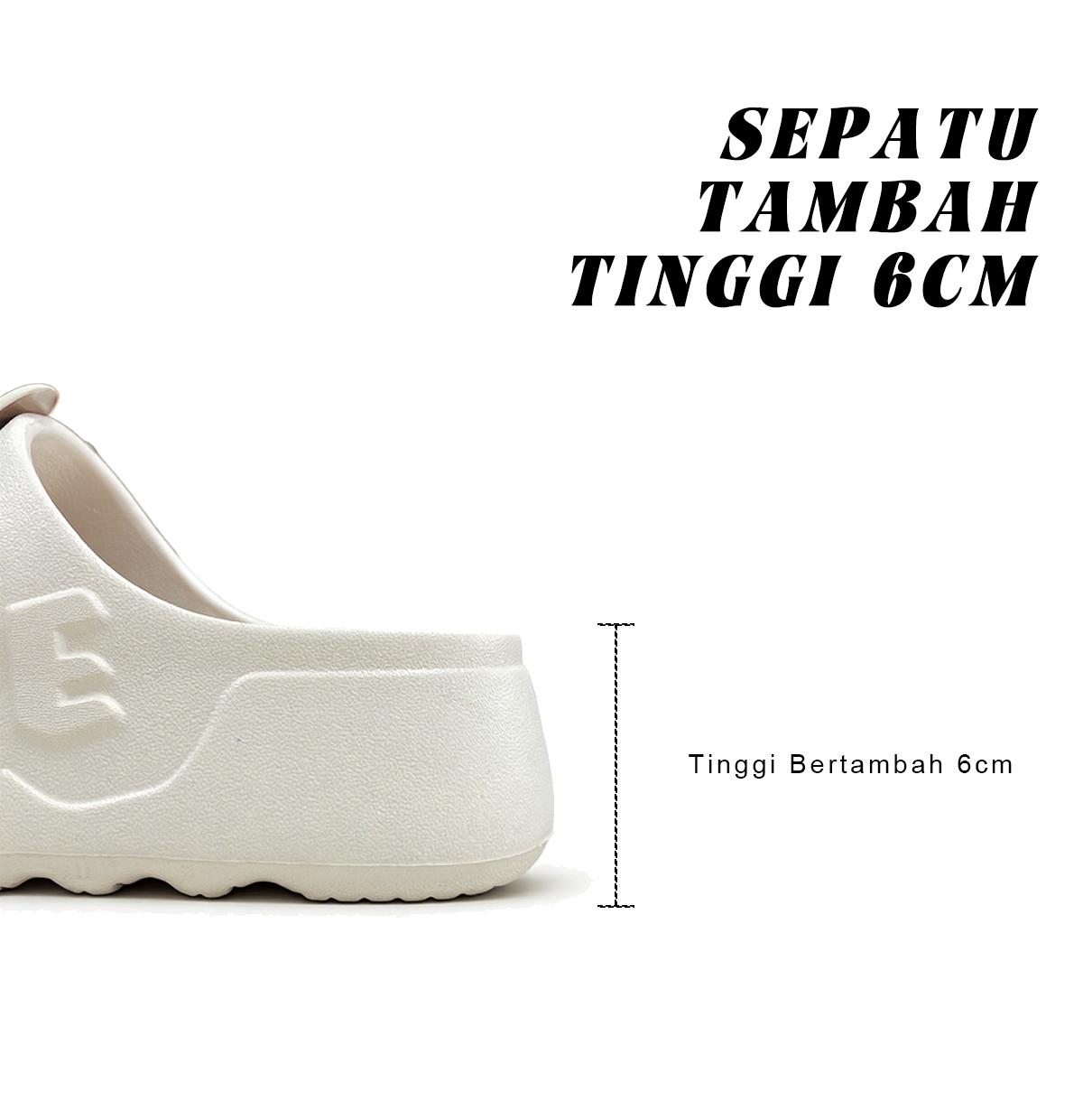 !!! ROOTHAY Sandal Sandal Slop Jelly Karet Model Bear Wanita Rumah Slipper / Sandal Indoor Kartun Sandal Selop Rumah Wanita Carton Happy Papi Gaya Korea Anti Air Kekinian Trendi(RT018-1) Sendal Shoes sandal  eva  wanita sendal  selobok