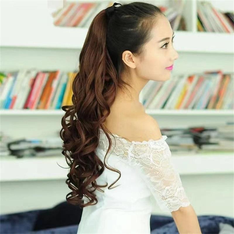 Product Introduction of Tóc Đuôi Ngựa Vuốt, Dài 60cm, Kiểu Xoăn, Kẹp Trong Tóc Nối, Tóc Giả Đuôi Ngựa Xoăn, Sợi Tóc Đuôi Ngựa, Dành Cho Nữ, Phụ Kiện Thời Trang, Cindie, Vận Chuyển Từ Việt Nam 25