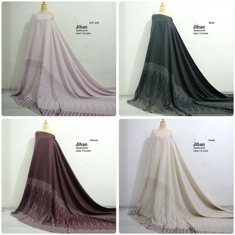Kain etnik bahan toyobo print motif terbaru // kain toyobo seragam keluarga// kain meteran lionel richie // harga 0.5m Anti Kusut Anti Kusut Anti Kusut 6