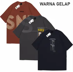 PROMO LIVE!! 3 + 1 KAOS EXTRA 1 TUMBLER CANTIK BRINGHTWEAR Paket Hemat 3 Kaos Distro Simpel Fashion Dewasa Size M-XXL Motif Pendek Bahan Katun Nyaman Santai Pria Keren T-Shirt Sablon