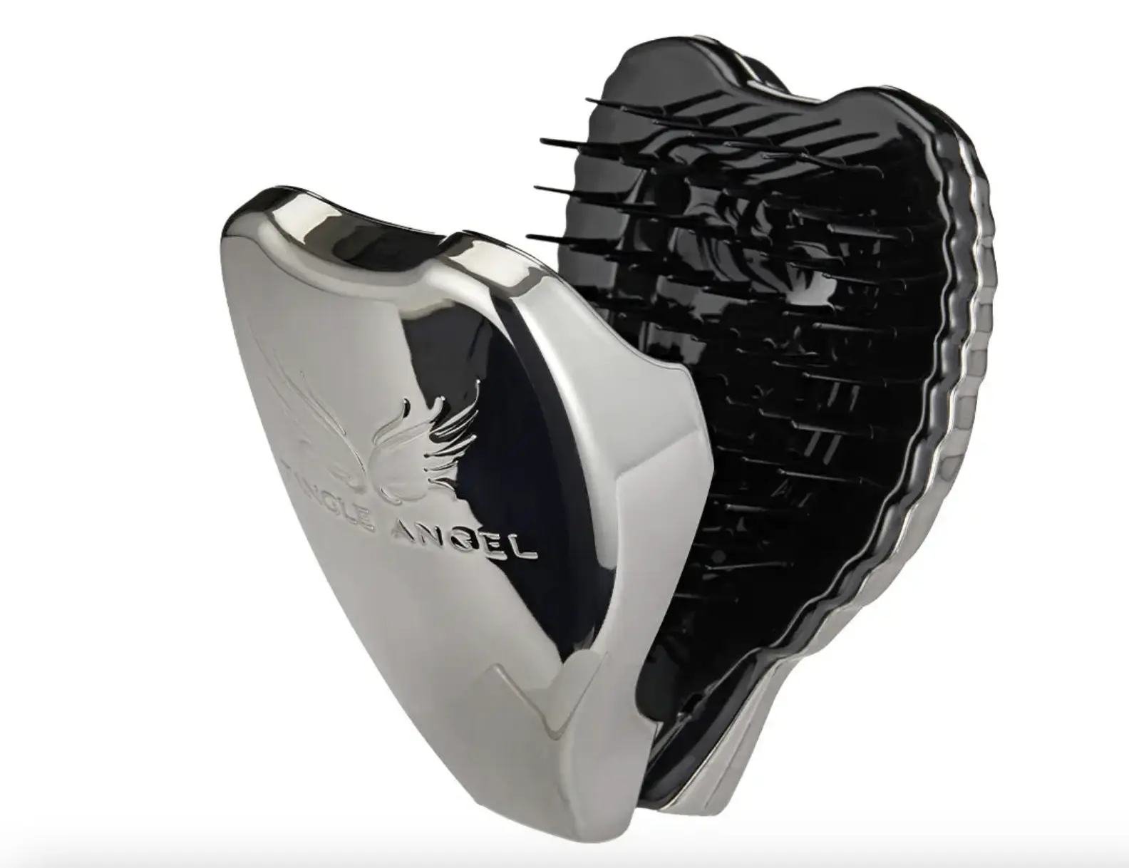 Compact Angel Pro Detangling Brush Cpmpact size with Mirror