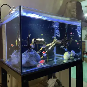 Lampu Akuarium USB LED 7W 40 Lampu 3 Mode Cahaya Hemat Listrik Klip Fleksibel lampu LED aquarium