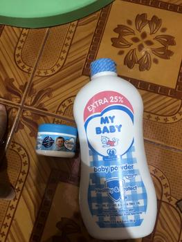 Product Review of My Baby Powder Bedak Bayi Nourish Smooth / Healthy Protect / Fresh Moist / Telon Plus / Calm Relax 450gr 450 gr / 325gr 325gr / 225gr 225 gr from ** 0