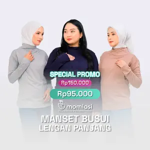 MOMIASI - Manset Menyusui Long Sleeve Lengan Panjang