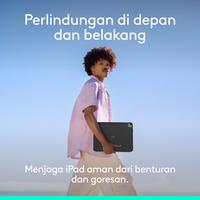 Gambar Logitech Flip Folio, Casing Keyboard untuk iPad Pro 13 inci (M4) & iPad Air 13 inci (M2 & M3) (2024, 2025) – Casing Keyboard Bluetooth Pelindung & Dapat Disimpan, Multi-Perangkat – Graphite dari Logitech Official Store Kota Administrasi Jakarta Timur 4 Tokopedia