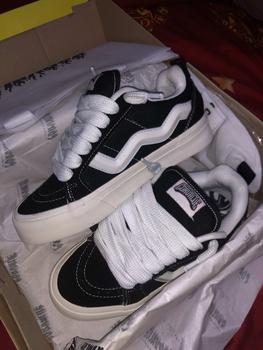 Product Review of Corvalue - Sepatu Sneakers Unisex Pria Wanita Otaru Black White Shoes Casual Sneakers Hitam from i**i 0