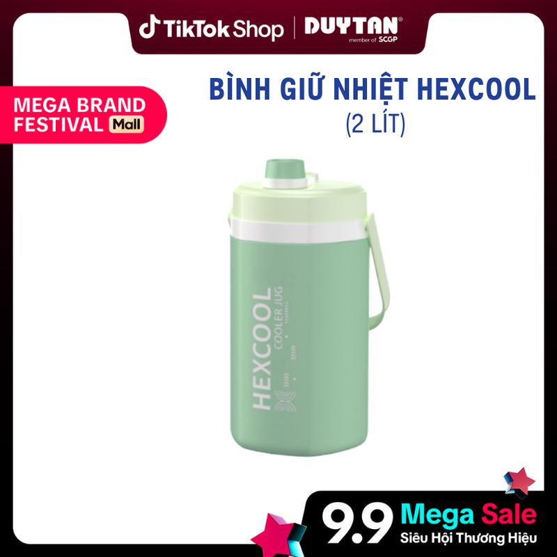 Bình Giữ Nhiệt Hexcool 2L Duy Tân - Nắp Vặn, Giữ Lạnh Nhiều Giờ, Quai Xách Tiệ