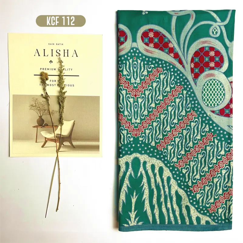 ALISHA KAIN BATIK ORIGINAL (MV) | KCF 90-112 | KAIN BATIK KATUN PRIMA | Kain Batik Premium | Kain Batik Pekalongan | Kain Batik Murah  | Ringan dan adem 3