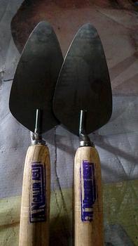 Product Review of PROMO 2 PCS Sendok Semen Cetok Galur Ori Paku 4 Ukuran 18 CM Alat Tukang from W**n R**o 0