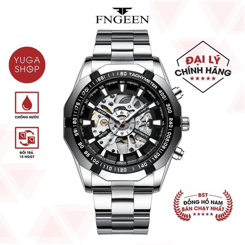Đồng Hồ Cơ Nam Chính Hãng FNGEEN CF2 Sang Trọng Lịch Lãm SỐ LƯỢNG QUÀ TẶNG CÓ HẠN KIỂM TRA GIỎ HÀNG TRƯỚC KHI THANH TOÁN