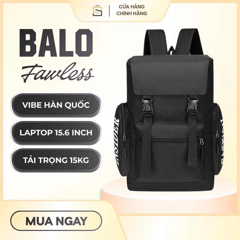 Balo Unisex Fawless đa năng có ngăn đựng laptop 15.6 inch, đựng sách vở quần áo.