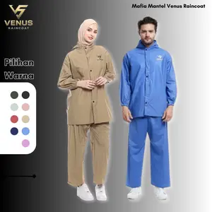 Venus Raincoat | Jas Hujan Setelan Celana dan Baju Anti Bocor - Jas Hujan Tebal