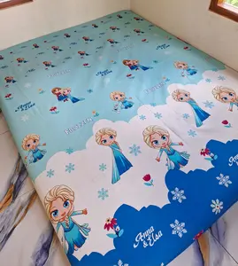 SPREI MOTIF RANDOM ISI 1 SPREI SAJA, TANPA SARUNG BANTAL DAN GULING-- Karet tiap sudut--bahan Katun