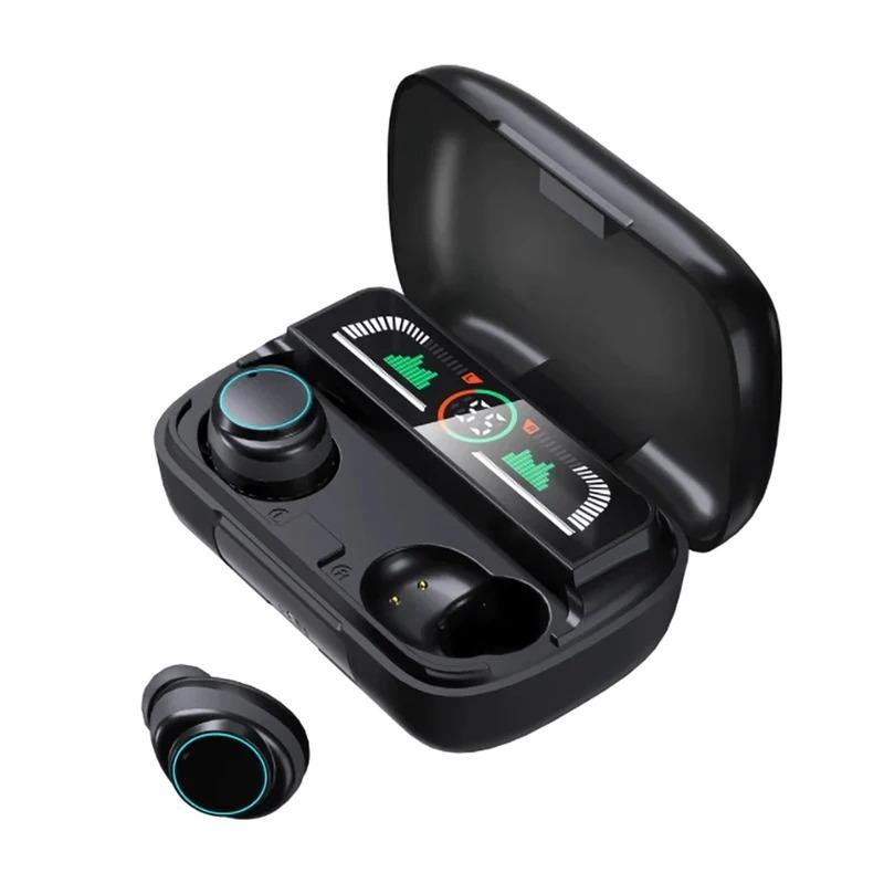 Wireless Bluetooth Headset with Charging Case - LED Digital Display - Sport Stereo Earbuds - In-Ear Headset 6