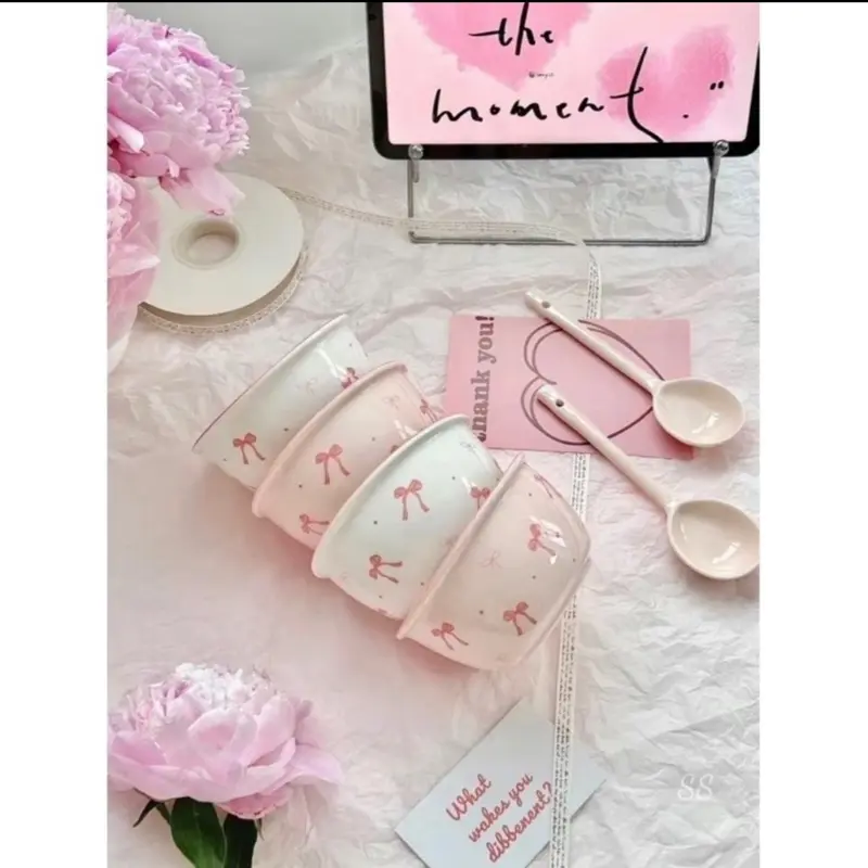 Set Bát Sứ Cute Hoạt Hình Dễ Thương Cao Cấp Loại 1 Đóng Gói Hộp Xốp Bát Ăn Cơm Batsudethuong