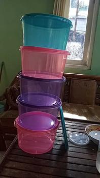 Product Review of 6 buah toples calista honey  3 kg premium tutup kedap udara from N**i Y**i 0