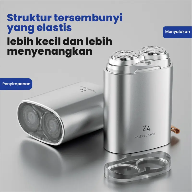 Lydsto x Enchen Z4 Pop-up Shaver Mini Travel Alat Cukur Elektrik Pencukur Jenggot Waterproof Portable 3