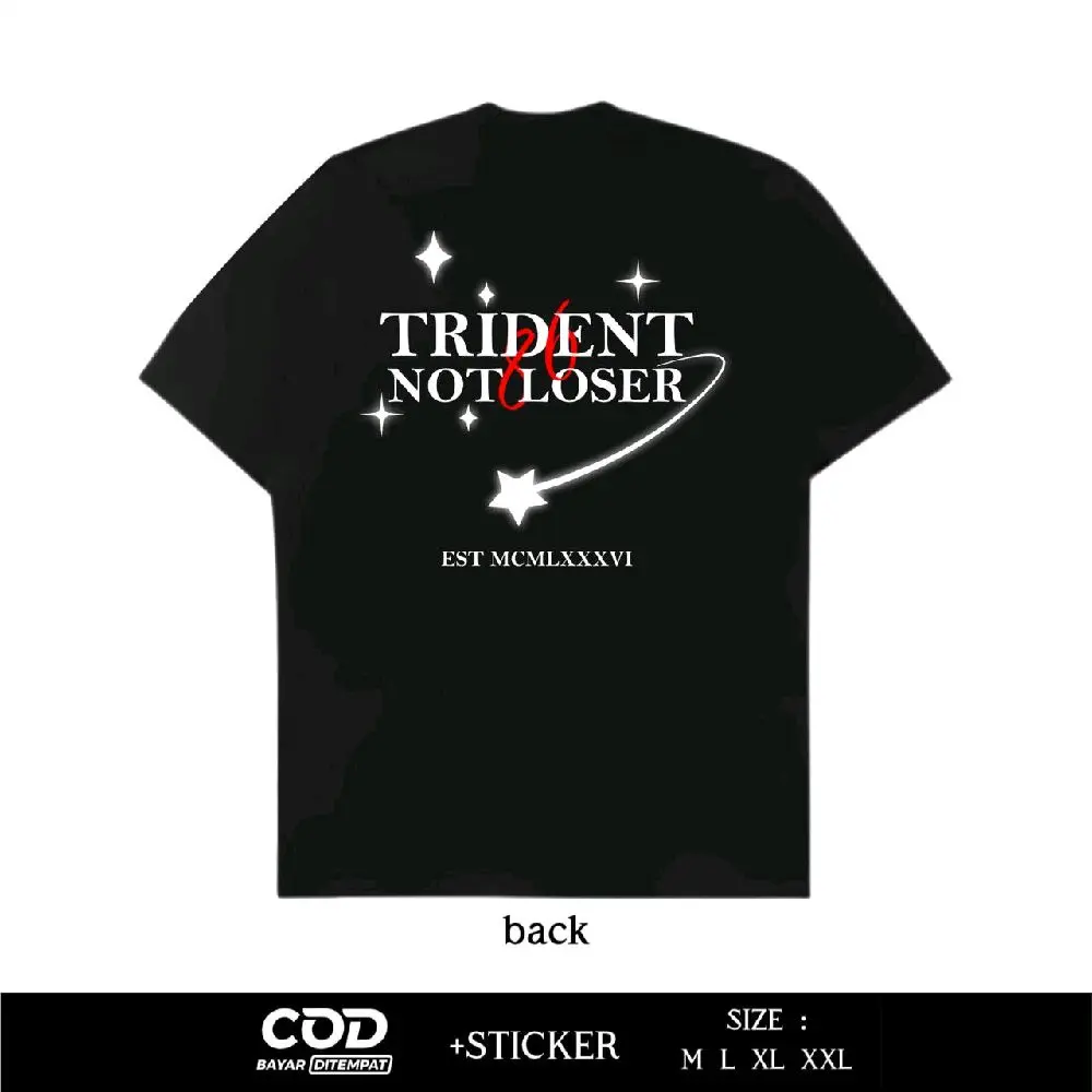 Kaos Oversize Pagar Nusa Reflektif Trident Not Loser