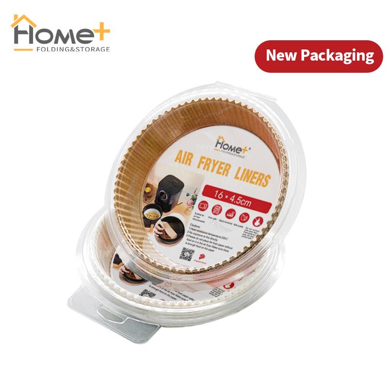 HOME+ 100PCS 20cm Air Fryer Paper Disposable Liner Baking Oilproof ...