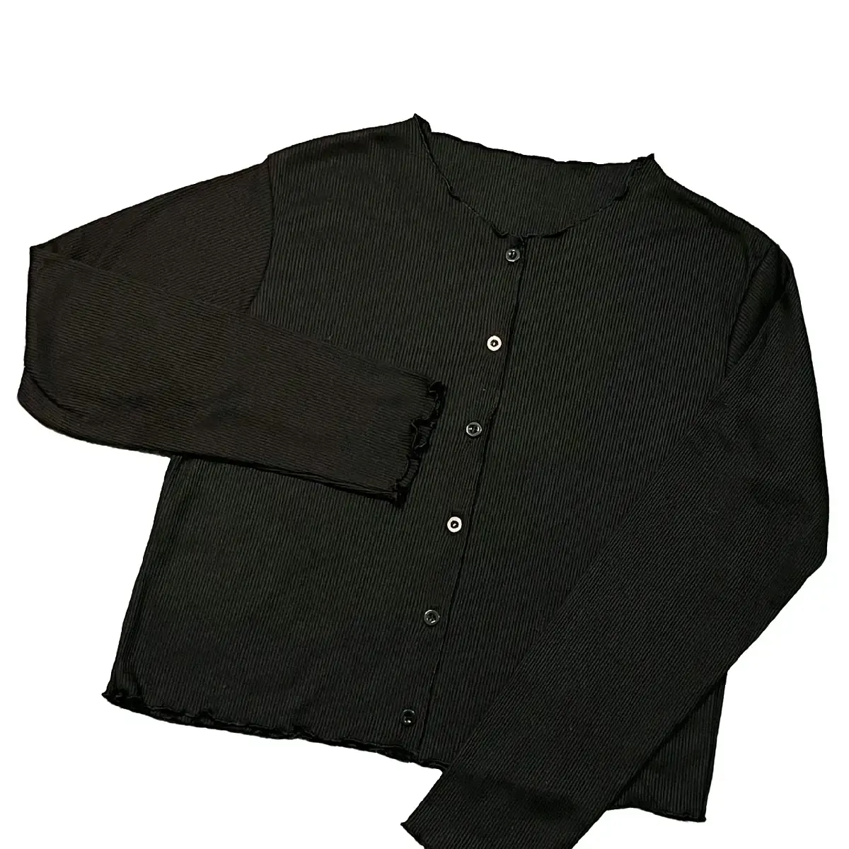 Cardigan Wanita Polos Waffle dan Rib Premium Cardigan Crop Top Korean Style 43 warna atasan cutbray mayza top knit import sweater Manik-manik Black Pull On Navy Baju Cantik Outer Panjang Kancing Fit Nyaman Tebal Casual Knitwear Tangan Basic