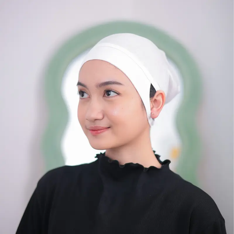 Tiebymin - Innas Ciput Bolong dalaman hijab anti geser kaos premium inner sekolah 2
