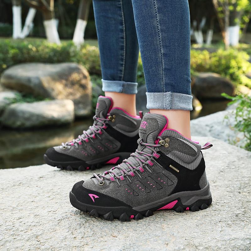 Sepatu Gunung Wanita SNTA 616 ADA 6 Warna pilihan Semi Waterproof Soft Shell Woman Series Outdoor Hiking Mid Shoes Original 36 37 38 39 40 3