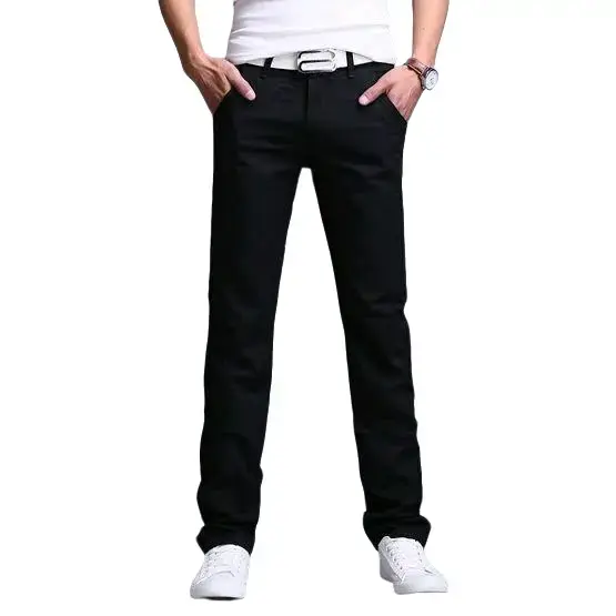 CELANA CHINO PANJANG BAHAN KATUN STRETCH Formal Nyaman Pria Slim Fit