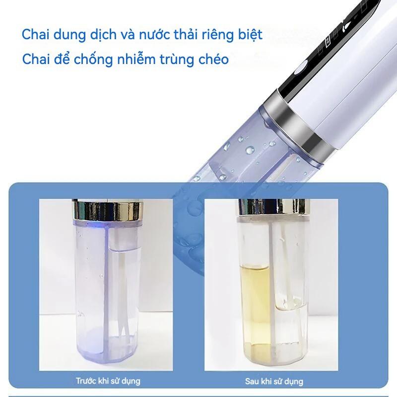 Máy hút mụn cao cấp làm sạch lỗ chân lông có lực hút và màn hình LCD dễ dàng loại bỏ mụn đầu đen mụn cám phù hợp cho cả nữ và nam chăm sóc da máy  làm  sạch  lỗ  chân  lông  mặt 5