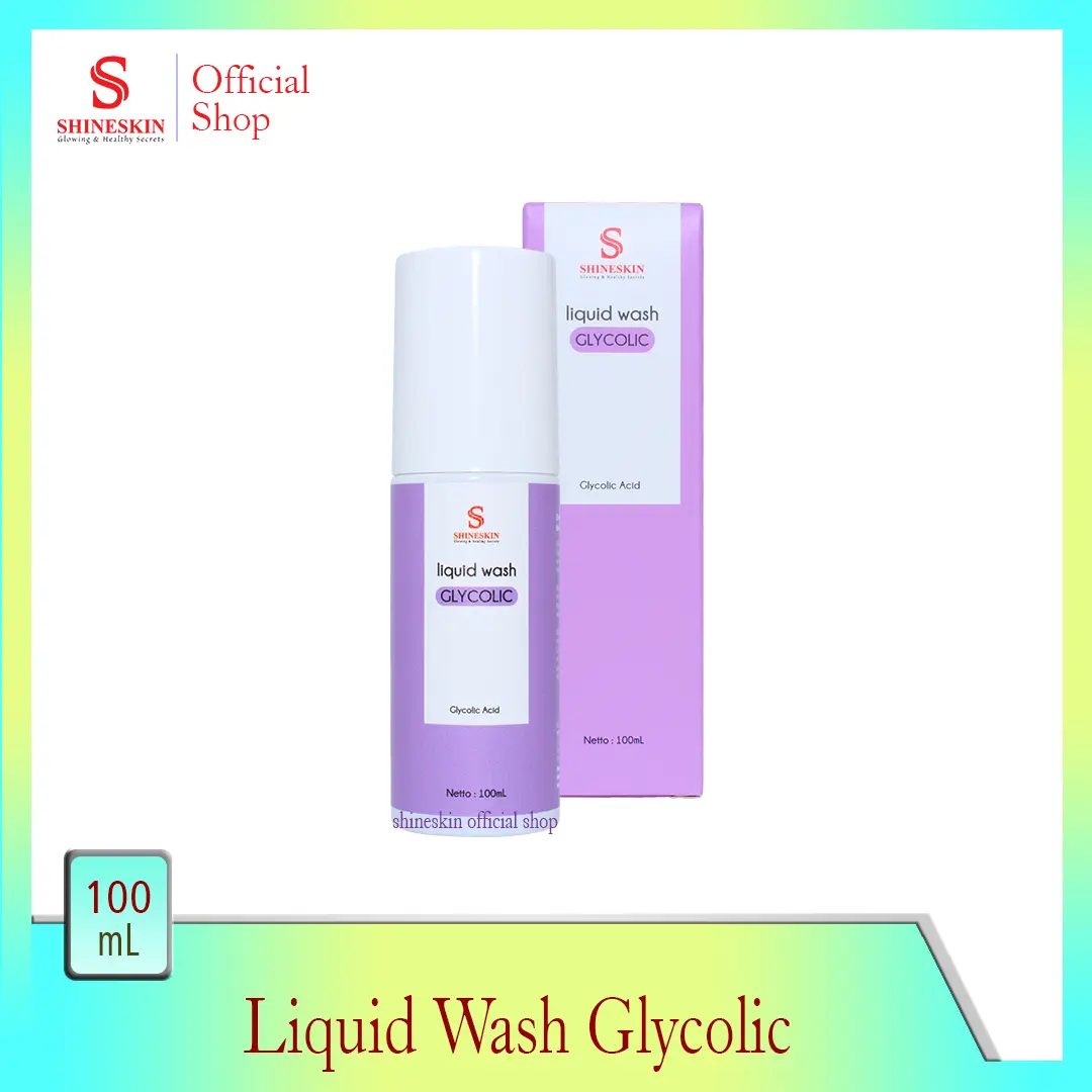 Shineskin liquid wash glycolic