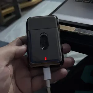 ENCHEN MS003 Cukur Elektrik Kumis Portable Slim mini Electric Shaver Hitam Jenggot