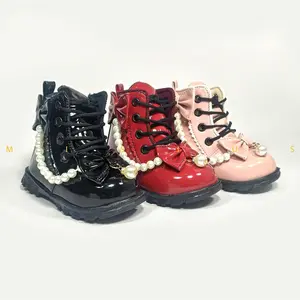 Misius - OHARA Sepatu Boots Anak Casual Pita Mutiara