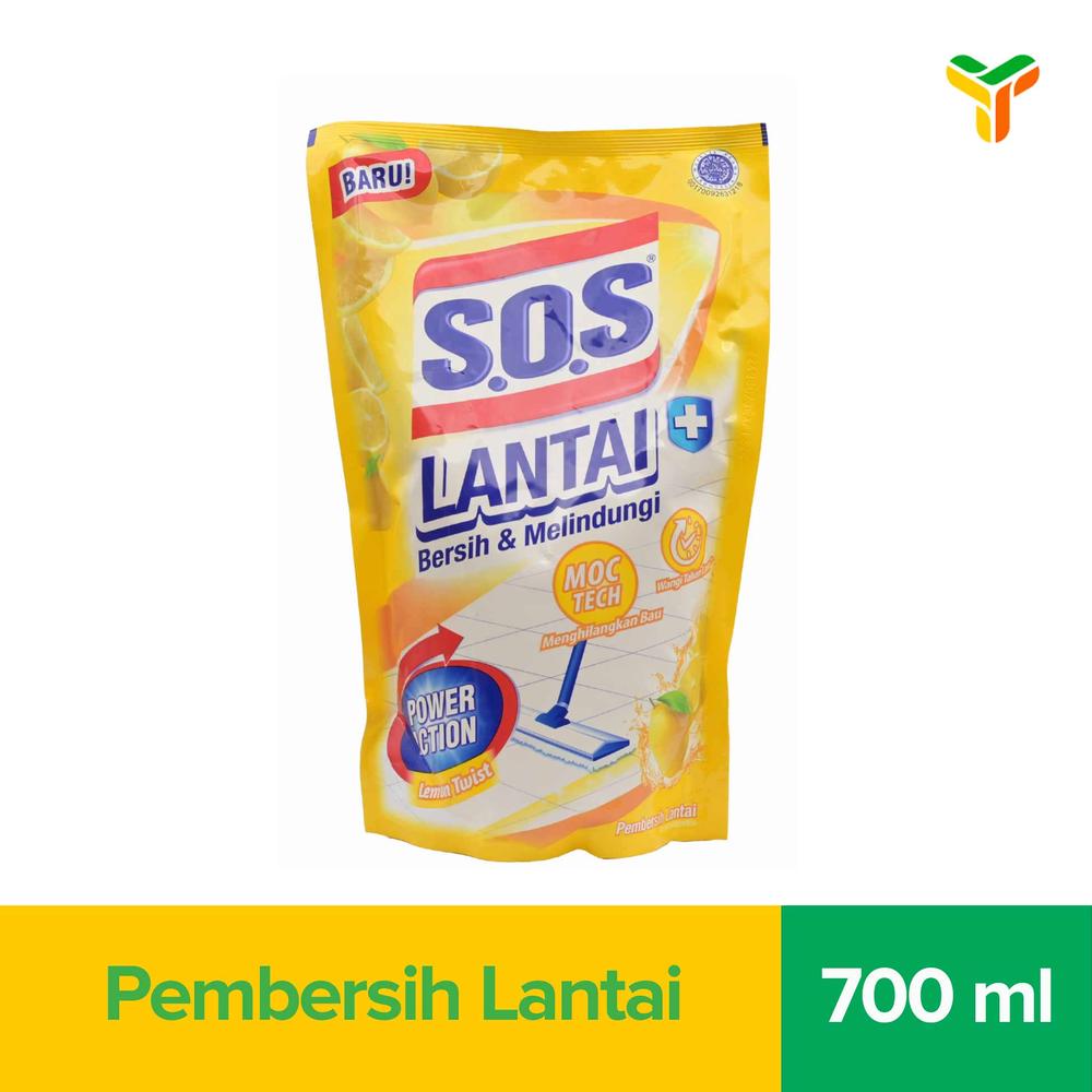 Sos Lantai Lemon Twist Refill 725 Ml