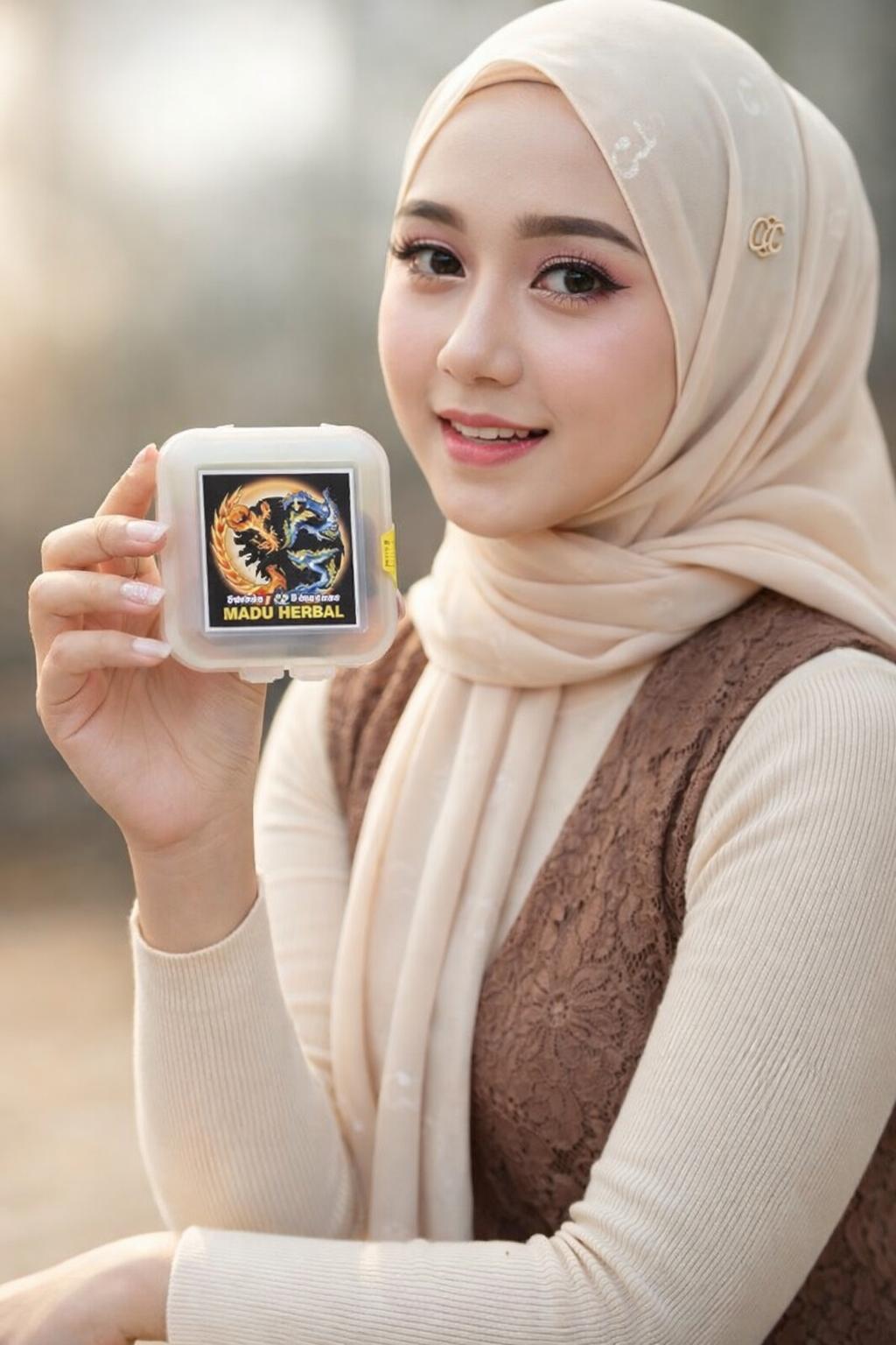 PROMO ISI 4 - MADU BUBUK HERBAL ALAMI 100% ORIGINAL HALAL MUI HONEY POWDER Bahan Herbal Aman Konsumsi