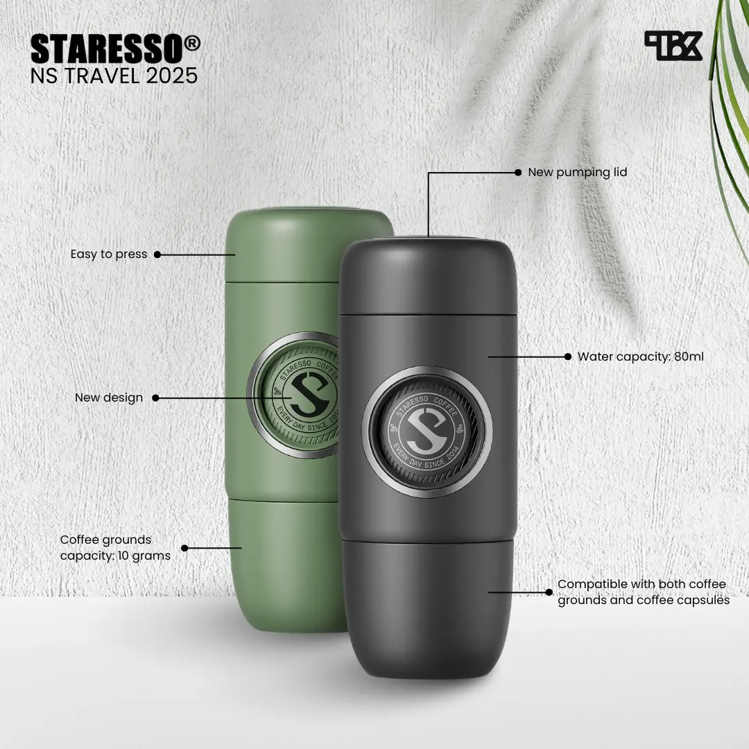 Staresso Travel NS Super Mini Travel Espresso Maker Original Versi 2025