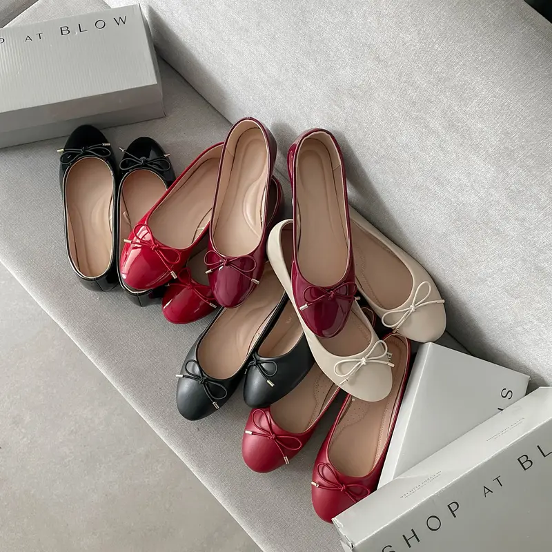 Blow BLNW 0001 Eaeleen Flatshoes Sepatu Wanita Flat Shoes Kerja 1