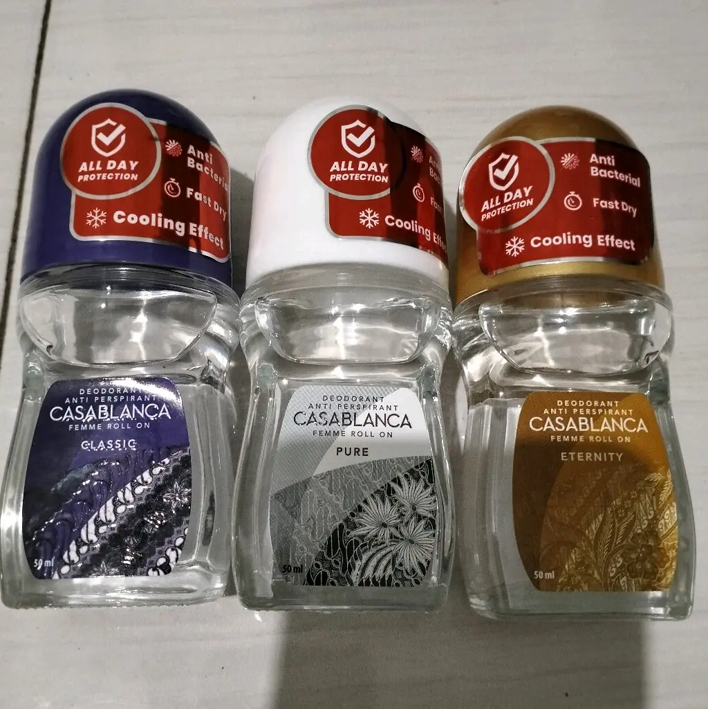 Casablanca roll on 50ml paket hemat isi 2pcs