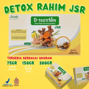 D-toxtrhim Annafis Superfood 75gr - Rempah Sehat Rahim | Herbal Sehat Datang Bulan | Rahim Sehat & Datang Bulan Lancar