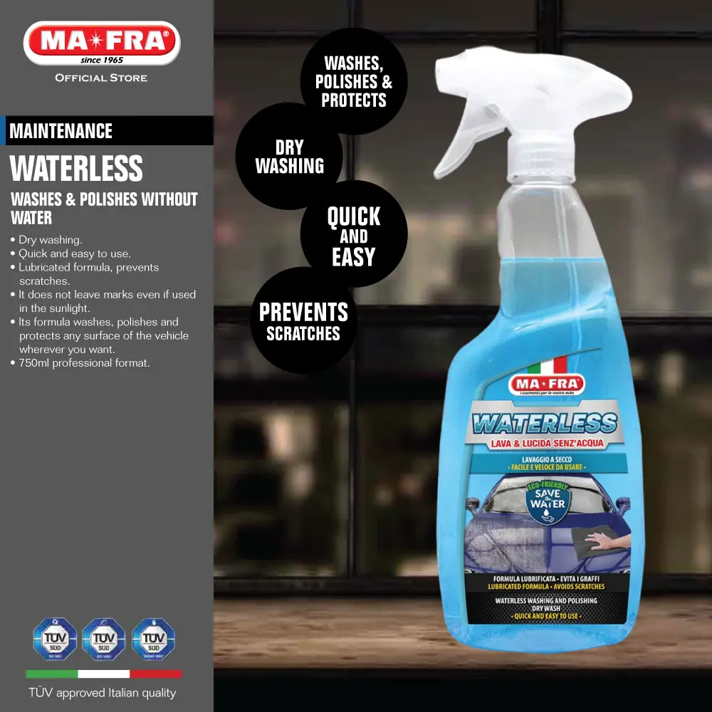 Mafra Waterless 750ml (Wash and Polish without Water)