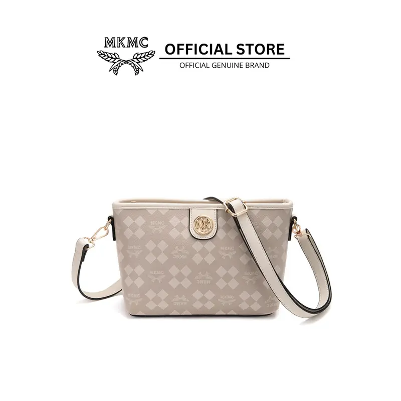 [SPECIAL LIVE] MKMC Vanessa Bag Selempang Multifungsi Aesthetic Slingbag Kerja Tas Wanita Makeup Kondangan Resleting Crossbody Bag Kekinian 0