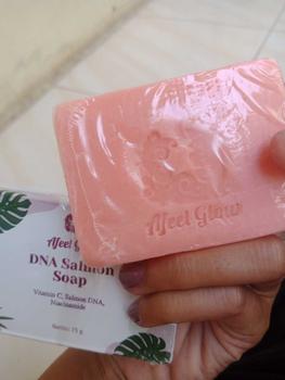 Product Review of [2 PCS ]SABUN GLOWING DNA SALMON AFEELGLOW Soap from @**🔥 1