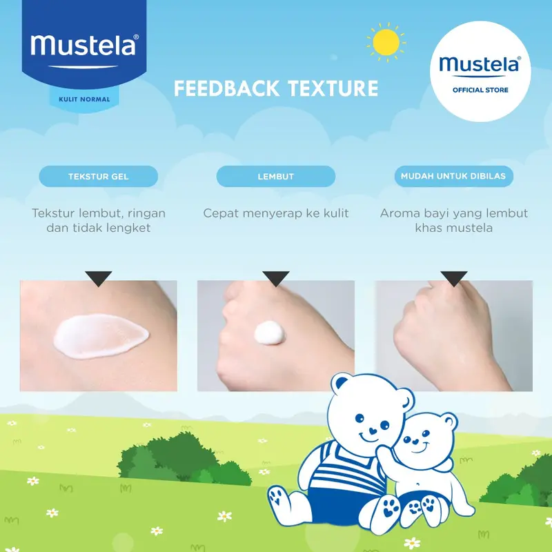 MUSTELA Hydrabebe Facial Cream 40 ml - Krim Wajah Bayi 1