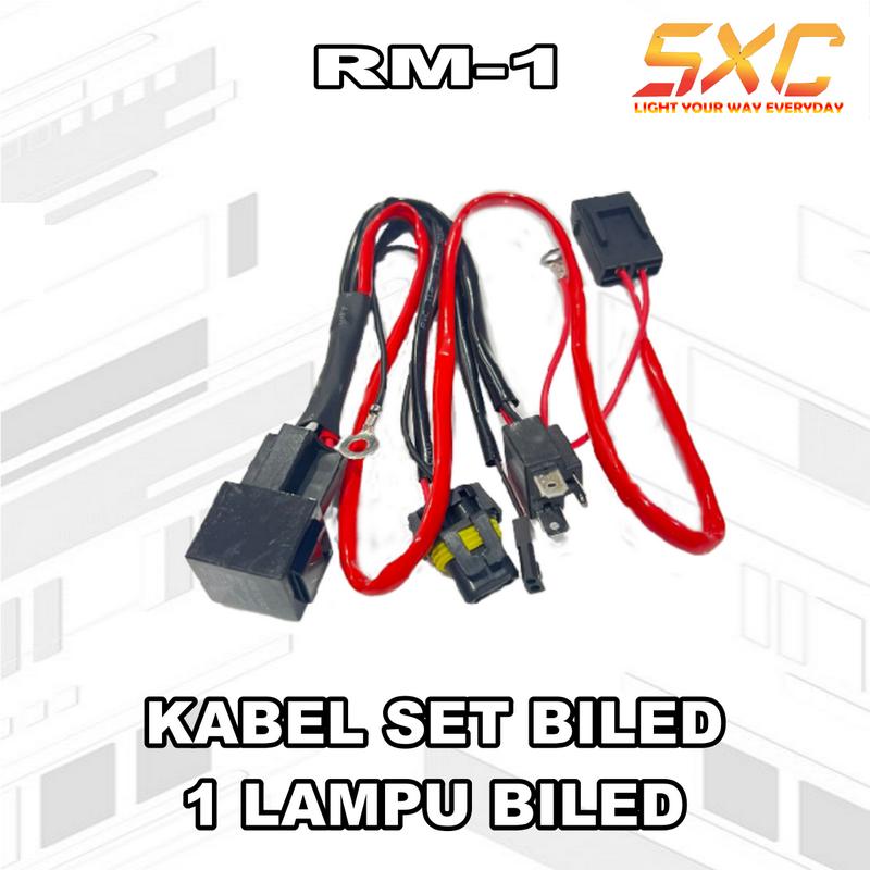 ORIGINAL PREMIUM KABEL RELAY SET LAMPU TEMBAK LED LASER 2 WARNA 2 RELAY R2 R4 MOTOR MOBIL 2