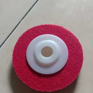 NESO Nilon Mata Gerinda Poles 4inch Mata Pemoles Berbahan nilon Pemoles kayu Besi stainless steel Non Woven