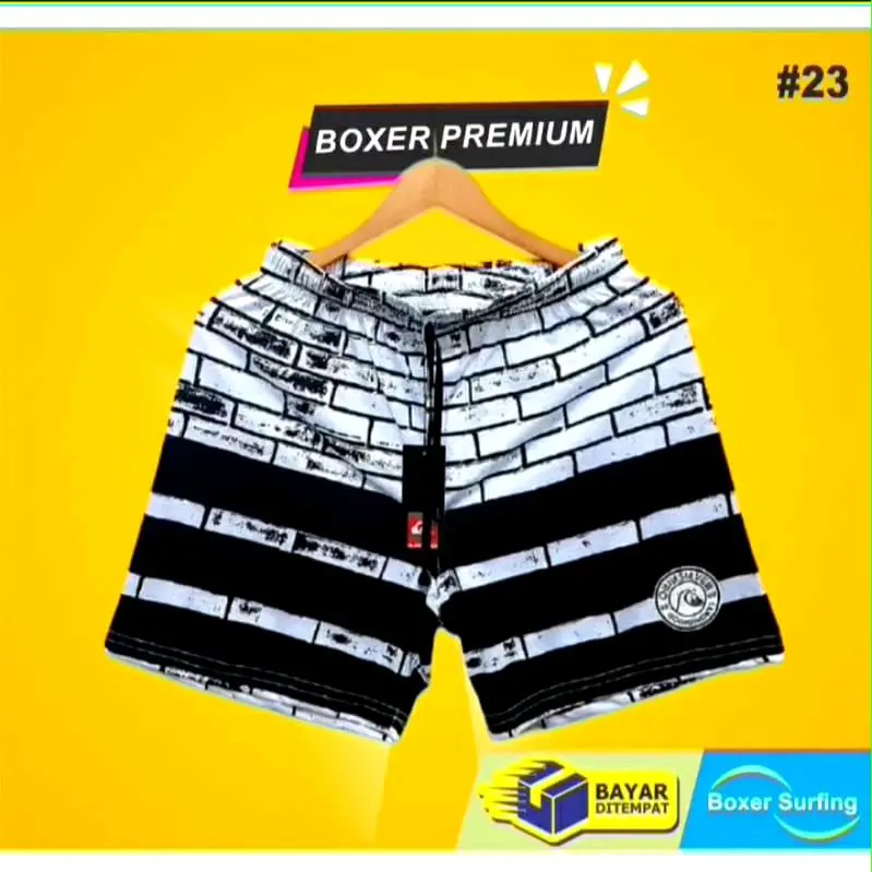 Paket 50rb 4pcs Celana pendek Celana boxer Celana karakter motif Amerika onepiece anti kusut 4