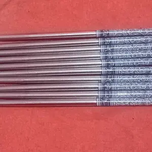 Sumpit stainless isi 5 pasang motif batik dan Sumpit Stainless Gagang Warna / Sumpit Makan Motif Stainless Korea Bulat