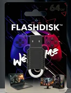 Flashdisk USB 64GB – Penyimpanan File Game, Save Data & Backup PC/Laptop Storage
