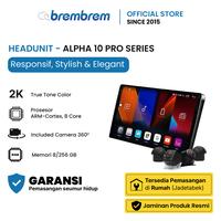 Gambar HIRODIO Headunit Android Alpha 10 Pro Series 12/256GB & 8/256GB dengan Wireless Apple Carplay & Android Auto Layar 10.1 Inch 2K Tone Color Technology - 9INCH(8/256GB), Headunit Only dari BREMBREM OFFICIAL Kab. Tangerang 1 Tokopedia