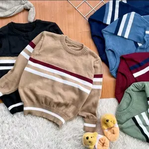 sweater rajut bayi  lucu terbaru 1-2 tahunan anela warna