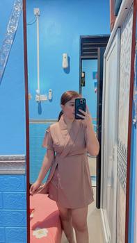 Product Review of Set Safira slit cotton 185/set Set Safira @185/set material : safira (soft, adem n super flowy)  Bust (LD) 100cm  pinggang ada karet Setelan from C**a 2